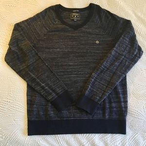 Men’s Navy American Eagle V-Neck Sweater